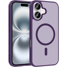 TeleZone iPhone 16 Kılıf Centry Premium M-Safe Özellikli Sert Kapak