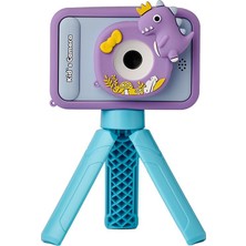 Acton AC10 Snappy Tripod Hediyeli Çocuk Kamera (Mavi)