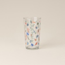 Evidea Kitchen Water Flower Su Bardağı - Yeşil - 310 ml
