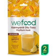 Wefood Ananaslı Karnıyarık Otu Tozu 90 G 2'li