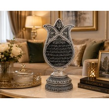 Home Dekor Hediye Ofisinizin & Evinizin Baş Köşesine Koyacağınız allah Lafzı Ayetel Kürsi Dekoratif Ev Ofis BIBLO 19CM