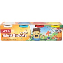 Let's 4 Renk Oyun Hamuru Yenilenmiş Formül