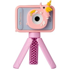 Acton AC10 Snappy Tripod Hediyeli Çocuk Kamera (Pembe)