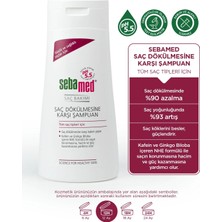 Sebamed Saç Dökülmesine Karşı Kafein ve Ginkgo Biloba Içerikli Güçlendirici Şampuan 400 ml 2'li Set Ph 5.5 Kutusuz