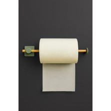 Fhilli Kendiliğinden Yapışkanlı Bambu Rulo Kağıt Havluluk Tutacağı 35 cm
