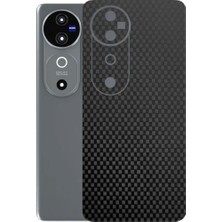 Kapps Vivo V40 5g ile Uyumlu Fiber Serisi Premium Arka Kapak Kaplama(Kenarlar Yoktur!)