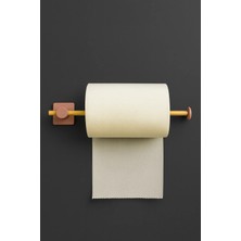 Fhilli Kendiliğinden Yapışkanlı Bambu Rulo Kağıt Havluluk Tutacağı 35 cm