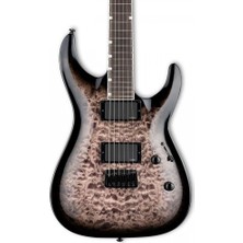 Esp Ltd LMH400HTQMSTBLKSB MH-400 See Thru Black Sunburst Elektro Gitar