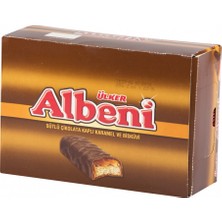 Ülker ALBENİ Sütlü Çikolata Kaplamalı Karamelli Bar - 40 gram - 144 Adet