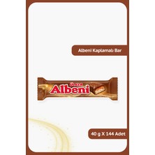 Ülker ALBENİ Sütlü Çikolata Kaplamalı Karamelli Bar - 40 gram - 144 Adet