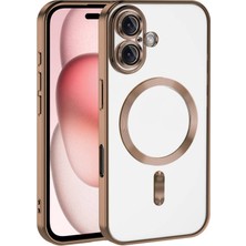 Mobixa iPhone 16 Kılıf Magsafe Özellikli Şık Parlak Esnek Neonyx Premium Silikon Kapak