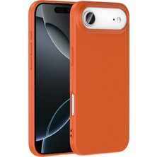 Mobixa iPhone 17 Air Kılıf Şık Leke Yapmayan Kadife Dolgulu Esnek Oxshan Premium Silikon Kapak