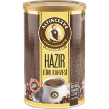 Altıncezve Hazır Türk Kahvesi Sade (Şekersiz) Teneke 500 Gr