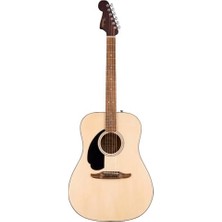 Fender California Standard Redondo Natural Solak Akustik Gitar