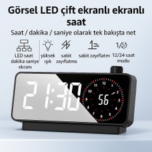 Dress Art D.art And Tech Görsel Zamanlayıcı LED Şarj Edilebilir Dijital Çalar Saat