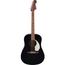 Fender California Standard Redondo Black Akustik Gitar