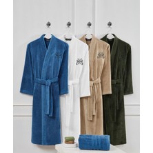 Soft cotton created by gökhan Smart Bornoz Havlu Set