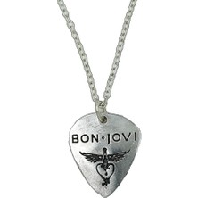 Diyez Müzik Bon Jovi Gitar Pena Kolye