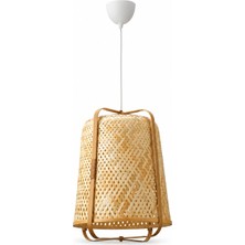 Naturel Home Bambu Knx Avize 40x53 cm - Bohem, İskandinav, Modern, Rattan, Knixhult, Aydınlatma