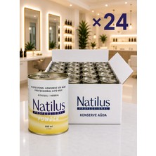 Natilus Konserve Ağda 800ML Powder (Beyaz) 24'lü Paket