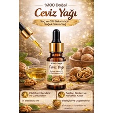 Biorganix Life Life Ceviz Yağı 20 ml – %100 Doğal Soğuk Sıkım Cilt ve Saç Bakım Yağı
