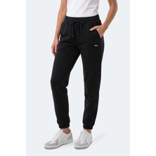 Slazenger Merya I Kadın Slim Fit Siyah Eşofman Altı