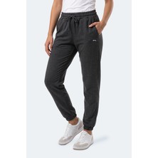 Slazenger Merya I Kadın Slim Fit Antrasit Eşofman Altı