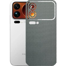 Kapps Xiaomi 17 Pro ile Uyumlu Fiber Serisi Premium Arka Kapak Kaplama(Kenarlar Yoktur!)