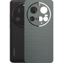 Kapps Xiaomi 15 Ultra ile Uyumlu Fiber Serisi Premium Arka Kapak Kaplama(Kenarlar Yoktur!)