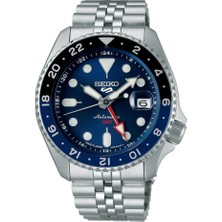 Seiko SSK003K Erkek Kol Saati Metal Kasa 10 ATM Suya Dayanıklı Otomatik Çelik Kordon