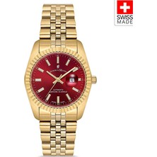 Jacques Du Manoir Inspıratıon JWL04121 (Sellita SW100, 25 Jewels Otomatik Mekanizmalı, Swiss Made) Kadın Kol Saati