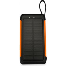 Paleon 3'ü 1 Arada Solar Powerbank Turuncu
