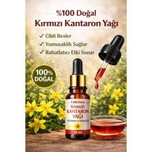 Biorganix Life Kırmızı Kantaron Yağı 20 ml – %100 Doğal Kantaron Yağı Cilt Bakım ve Masaj Için
