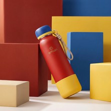 Emsan Thermos Bottle Çelik Sızdırmaz Termos 750 ml Kırmızı