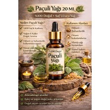Biorganix Life Life Paçuli Yağı 20 ml – %100 Doğal Saf Uçucu Yağ