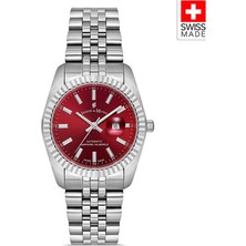 Jacques Du Manoir Inspıratıon JWL04124 (Sellita SW100, 25 Jewels Otomatik Mekanizmalı, Swiss Made) Kadın Kol Saati