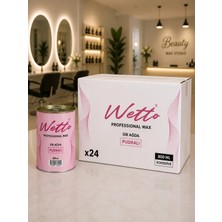 Wetto Konserve Ağda 800ML Pudralı (Pembe) 24'lü Paket