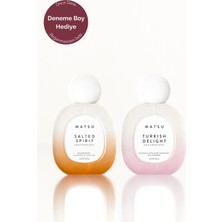 Matsu Salted Spirit & Turkish Delight Mist & Saç Parfümü Seti - Ferah Deniz Esintisi ve Tatlı Gurme Notala