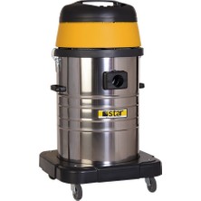 Star Makina Islak ve Kuru Elektrikli Süpürge 603 WD Metal Üç Motorlu