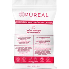Pureal Oksijenli Doğal Leke Çıkarıcı (1.5 KG)