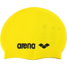 Arena Classic Silicone Unisex Sarı Yüzücü Bone 9166235