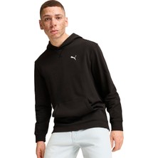 Puma Better Erkek Siyah Kapüşonlu Sweatshirt Düz Desen Günlük Stil 68175901