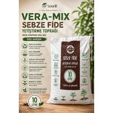 MF Botanik Fide Yetiştirme Toprağı 10 Litre Tohum Çimlendirme Harcı Cocopeat, Perlit, Solucan Gübresi Karışımlı