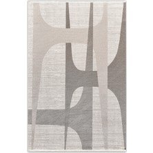Atlas Halı Dore Gri Modern Salon ve Oturma Odası Halısı - DU07A