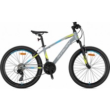 Kron XC75 24 Jant 13K 21 V Fren Dağ Bisikleti N.gri Neon Sarı