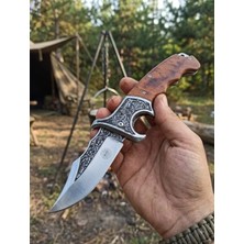 Tekinhediyelik Swat Premium Baba Çakı Kahverengi
