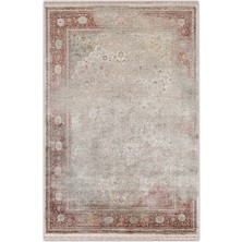 Atlas Halı Degrade Kahverengi Vintage Salon ve Oturma Odası Halısı - DG05A