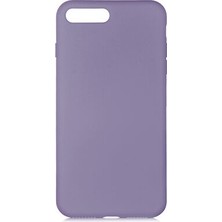 TeleZone iPhone 7 Plus Kılıf Şık Leke Yapmayan Esnek Kadife Dolgulu Oxshan Premium Silikon Kapak