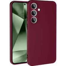 TeleZone Samsung Galaxy S24 Fe Kılıf Şık Leke Yapmayan Esnek Kadife Dolgulu Oxshan Premium Silikon Kapak