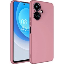 TeleZone Tecno Camon 19 Pro Kılıf Şık Leke Yapmayan Esnek Kadife Dolgulu Oxshan Premium Silikon Kapak
